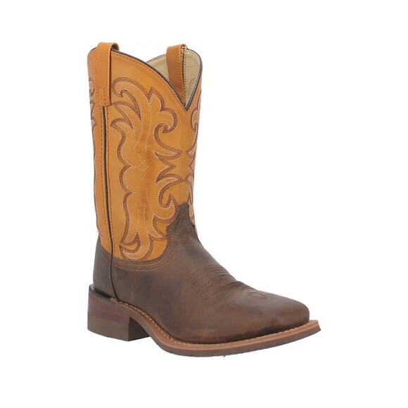 Dan Post Men's FERRIER Soft Toe Western Cowboy Leather Boot DP69831 Brown 7D - Picture 1 of 12